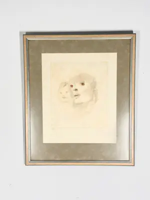 Buy Leonor Fini - Vrouw en Kind, Editie: 18/75, 1980? Bid from 100!