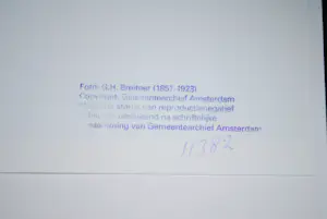 George Hendrik Breitner - Haarlemmerstraat bij de Binnen Wieringerstraat 1906 - FOTO & 2 BOEKEN kopen? Bied vanaf 75!