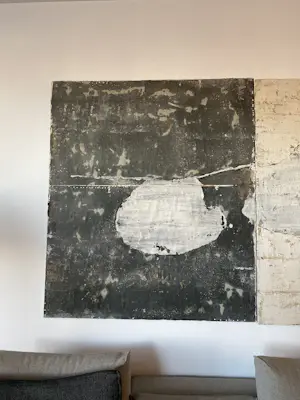 Jupp Linssen - Materiaal op doek 3 luik kopen? Bied vanaf 10000!