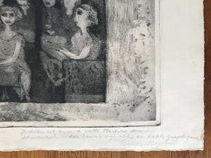 Reidar Magnus - Lithografie - 1953 - Gesigneerd kopen? Bied vanaf 55!