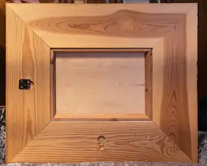 Niet of onleesbaar gesigneerd - Antiker dekorativer Wandspiegel - Jugendstil - Gealtertes venezianisches Glas kopen? Bied vanaf 1!