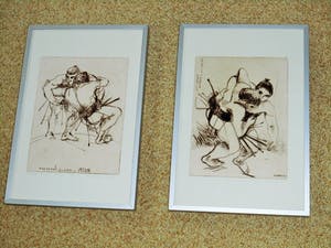 Frits van Eeden - Grafiek - Sumoworstelaars kopen? Bied vanaf 60!