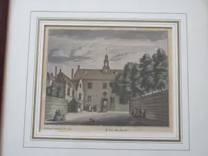 Abraham Rademaker - Gesigt van de Doelen (Dordrecht) - Vue du Doele kopen? Bied vanaf 35!