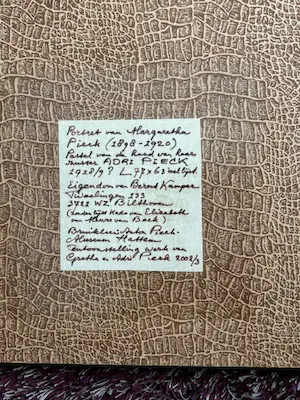 Adri Pieck - portret van Gretha Pieck (ZELDZAAM) kopen? Bied vanaf 325!