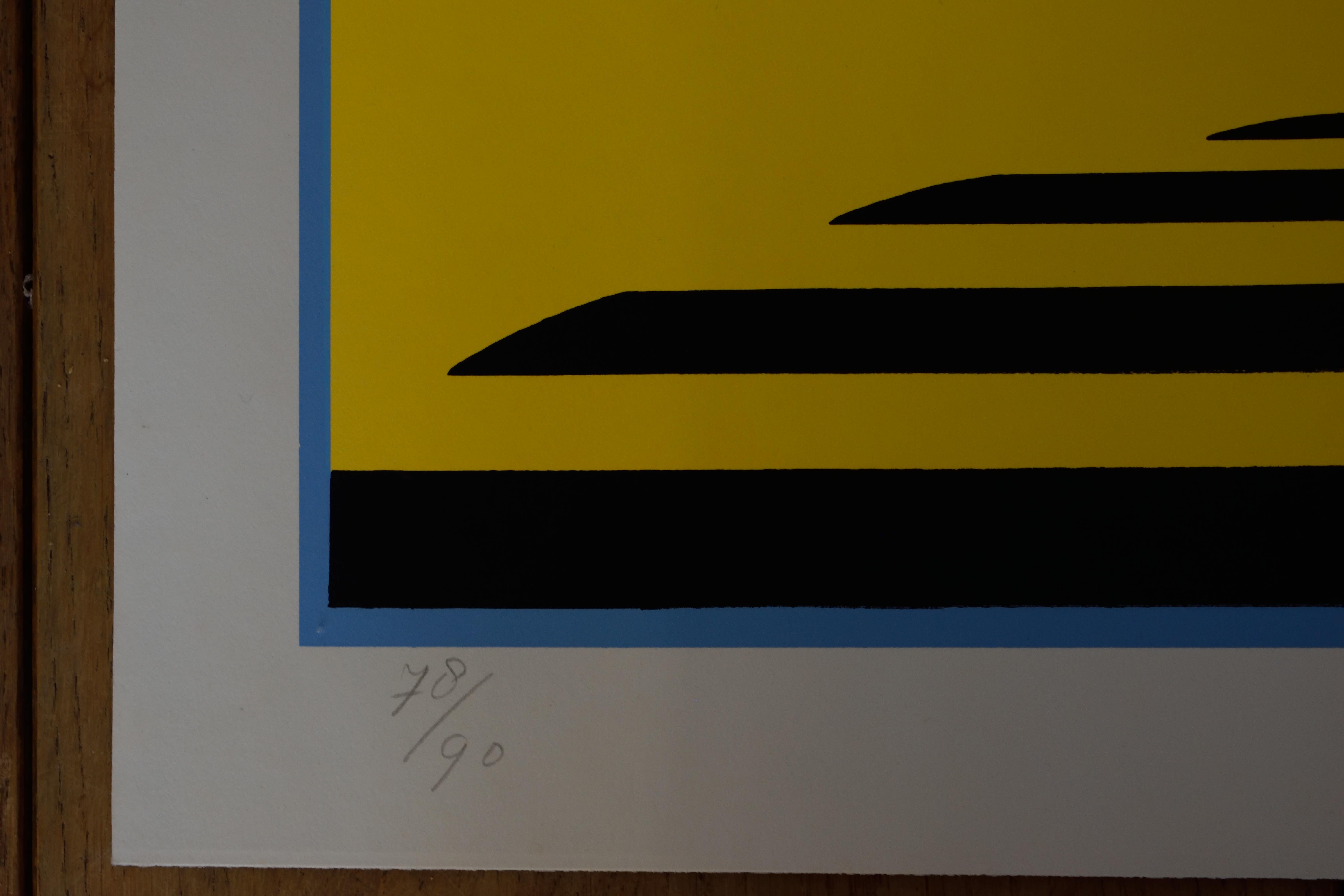 Ton Klop - Zeefdruk - Stilleven - 1970 kopen? Bied vanaf 50!