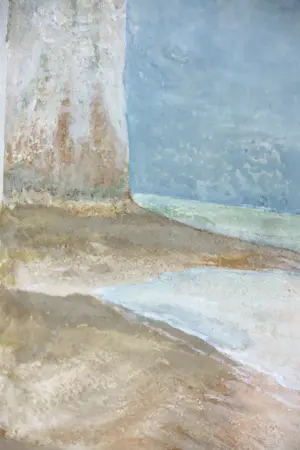 Chantal Borremans - Gemengde techniek (structuurverf op doek), Falaise a Saint-Valery-en-Caux kopen? Bied vanaf 100!