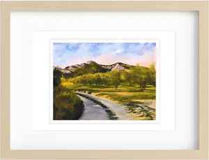 Jean-Jacques Marie - Oliviers en Provence au soleil couchant. Numérotée 2/85 et signée kopen? Bied vanaf 50!