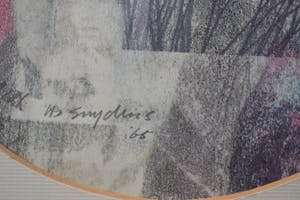 Ad Snijders - Zonder titel - Gemende techniek - Handgesigneerd - 1965 kopen? Bied vanaf 10!
