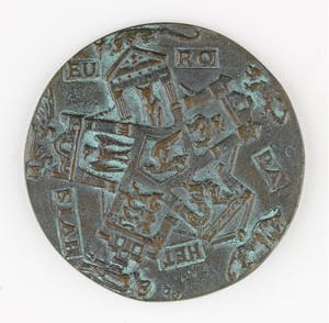 Paul Gregoire - Bronzen penning: Europa, 1957 kopen? Bied vanaf 65!