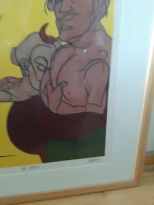 Valerio Adami - Zeefdruk, titel, La Source. Groot werk kopen? Bied vanaf 80!