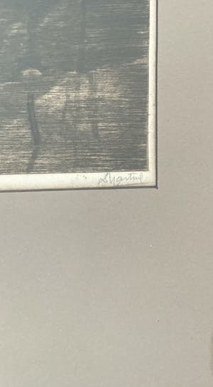 Dirk Harting - 1x Westsingel Amersfoort + 1x Koppelpoort Amersfoort (onleesbaar gesigneerd) kopen? Bied vanaf 1!