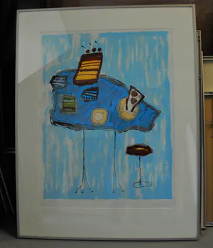 Geke uit de Bosch - Blauwe taarten tafel kopen? Bied vanaf 50!