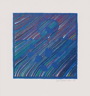 Jan Dobkowski - Handgesigneerde zeefdruk: Abstracte Compositie kopen? Bied vanaf 25!