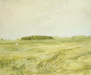 Mark de Weijer - Olieverf op doek, Het grote zand kopen? Bied vanaf 1!