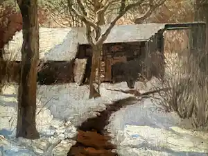 Jan Hoynck van Papendrecht - A SUNNY WINTERDAY verkauft für € 290!