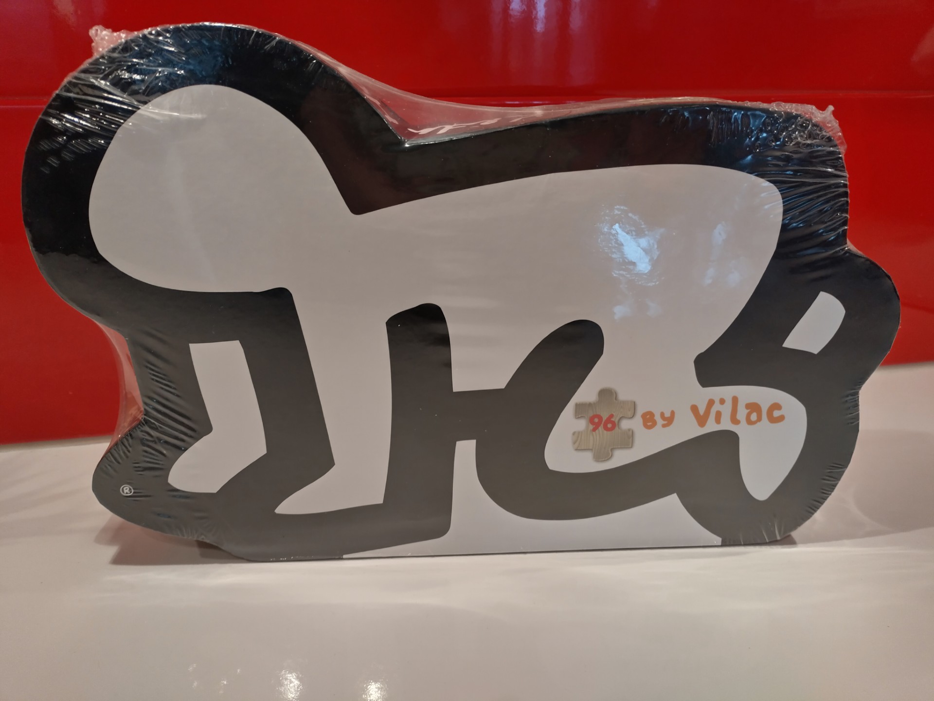 AcheterKeith Haring - Vilac puzzel 96 houten stukjes (Nieuw!)? Enchérissez de 80!