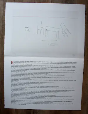 Klaas Gubbels - Zeefdruk met bijbehorend tekstblad + tekstblad - 1981 kaufen? Bieten Sie von 95!