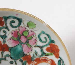 Curiosa - Lot van zes Chinees porseleinen schotels van rond 1900 kopen? Bied vanaf 1!