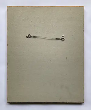 Ernst Vijlbrief - zonder titel, aquarel op papier - ingelijst - gesigneerd - 1992 kopen? Bied vanaf 50!