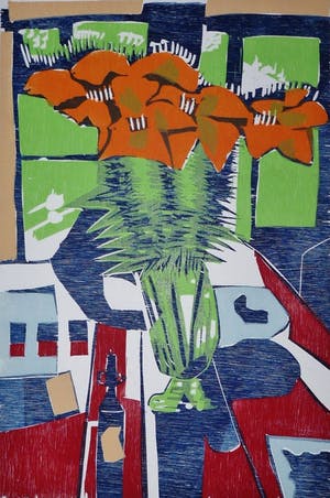 Vincent van Ojen - Bloemstilleven kopen? Bied vanaf 65!