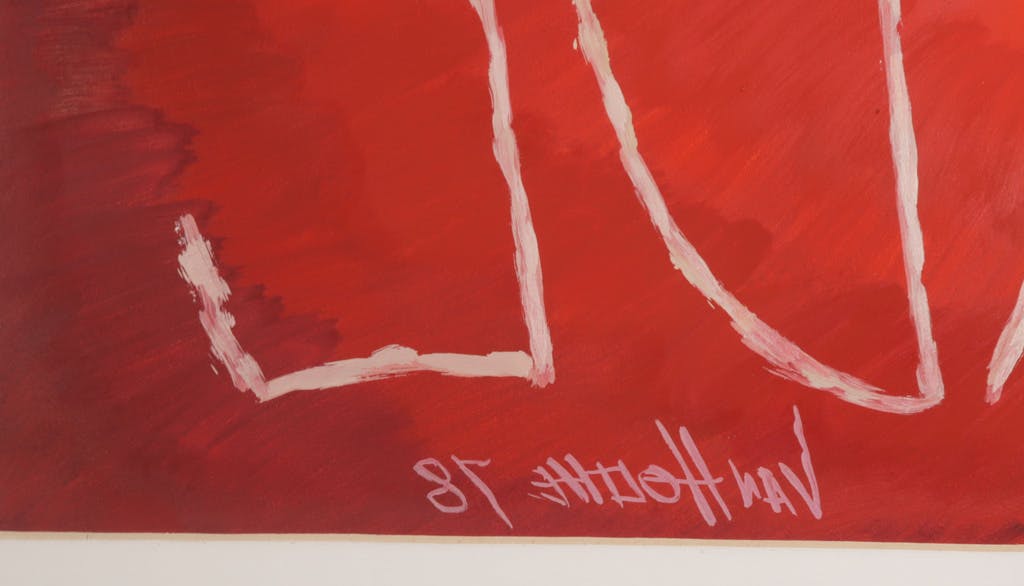 Jan van Holthe - Jan van Holthe: Gouache op papier, Merde 12 kopen? Bied vanaf 1!