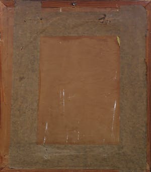 Niet of onleesbaar gesigneerd - Olieverf op paneel, Steegje - Ingelijst kopen? Bied vanaf 1!