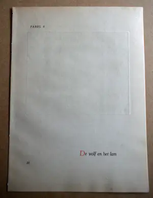 Jeanne Bieruma Oosting - Ets - De Wolf en het Lam kopen? Bied vanaf 50!