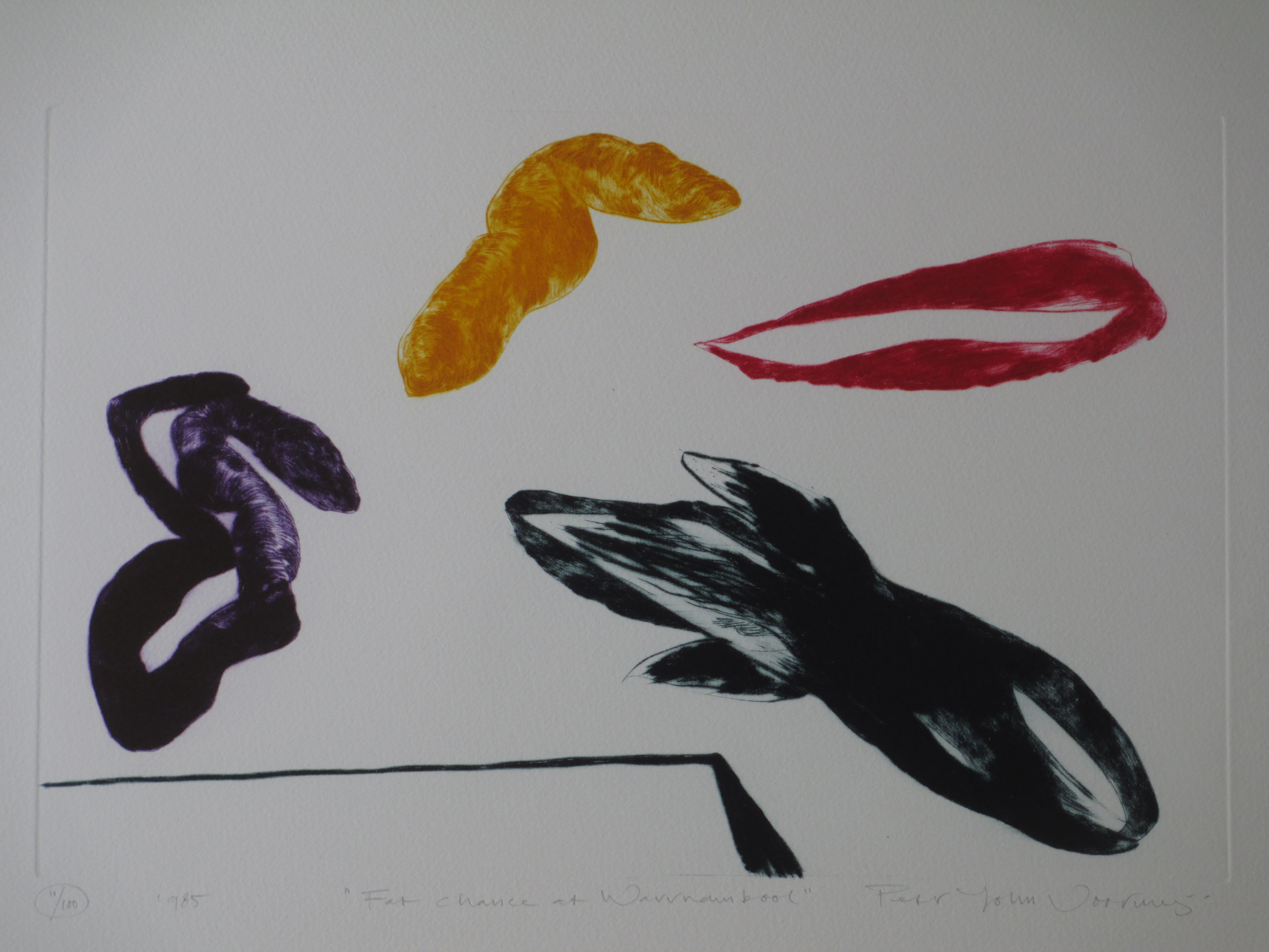 Peter John Voormeij - Fat Chance at Warnambool - Kleurets kopen? Bied vanaf 1!