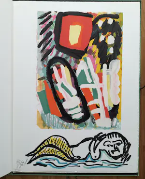 Karel Appel - Tantrika 1 compleet met 5 lithos kopen? Bied vanaf 3500!