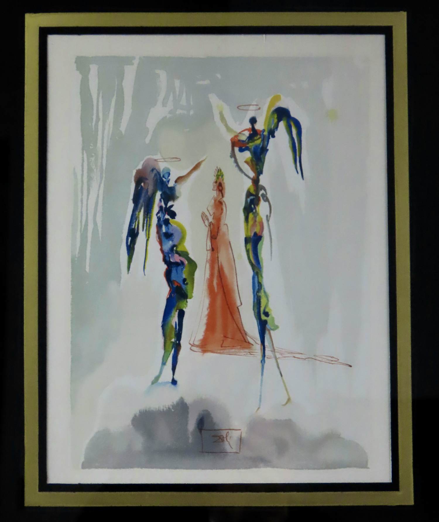 Salvador Dali - De engelen van het Empyreum / Gli angeli dell' Empireo - Reeks Paradiso kopen? Bied vanaf 175!