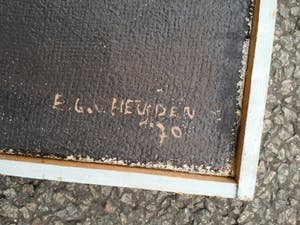 Engelbert Gijsbrecht van Heusden - Bejaard op draaimolenpaard. kopen? Bied vanaf 10!