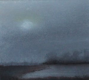 Harry van Kuyk - Ingelijste pastel: Miezerig -2003 kopen? Bied vanaf 250!