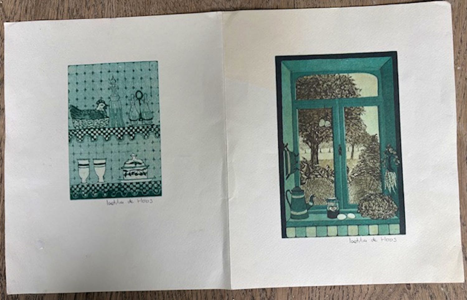 Laetitia de Haas - keuken en venster met uitzicht kopen? Bied vanaf 120!