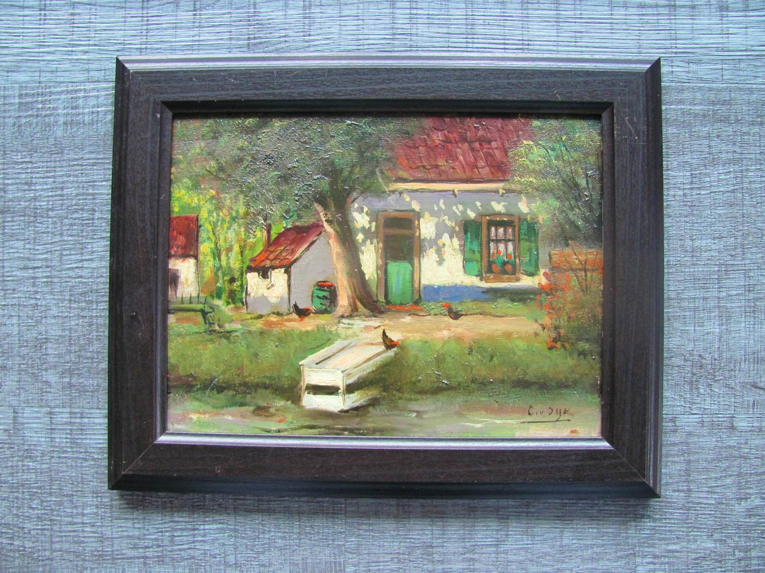 Cornelis van Dijk - Boerenerf met kippen kopen? Bied vanaf 35!