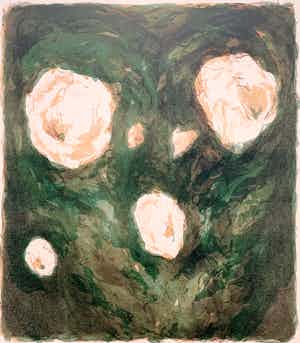 Marian Schutte - Kleurenlitho | 'Zonder titel' | 1992 verkocht voor € 50!