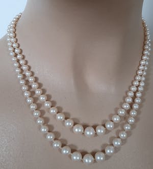 Curiosa - Vintage parel collier kopen? Bied vanaf 75!