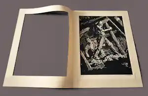 Hermann Kätelhön - original - 1925 - Große monochr. Lithographie "Berg-arbeiter" bleistift sign. kaufen? Bieten Sie von 73!