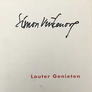 Simon Vinkenoog - ‘Louter genieten’ - oplage 75 - 1993 - incl. vier zeefdrukken kopen? Bied vanaf 125!