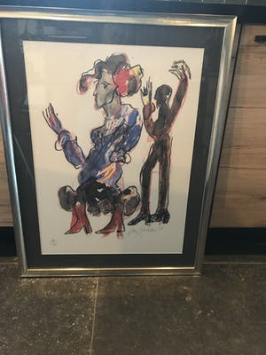 Jan Sierhuis - Flamingo danseres kopen? Bied vanaf 50!
