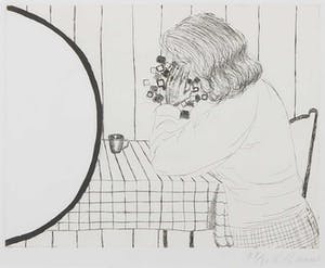 Roger Raveel - Ets, Het essentiële - Ingelijst kopen? Bied vanaf 500!