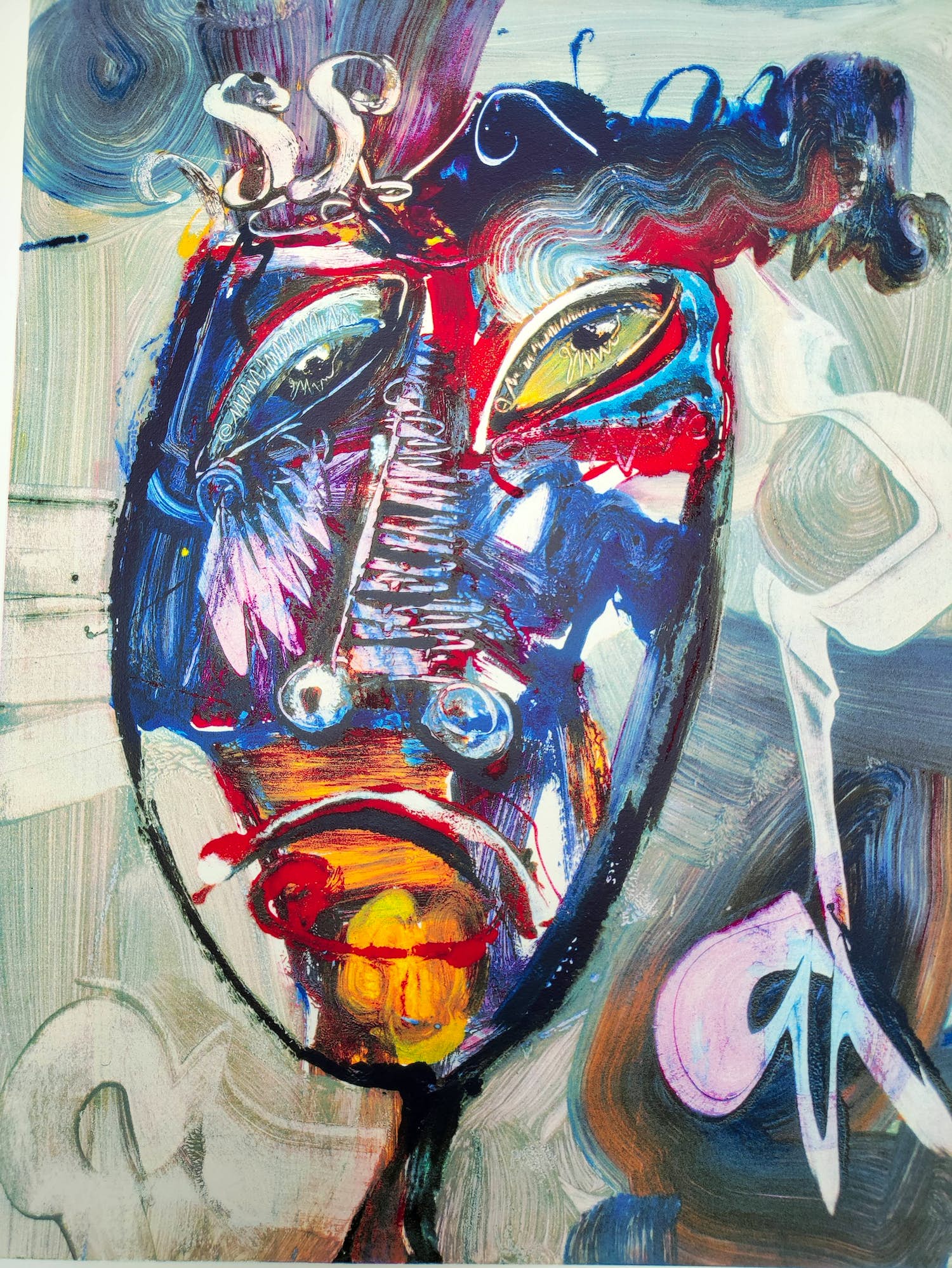 Jan te Wierik - Masker verkocht voor € 79!