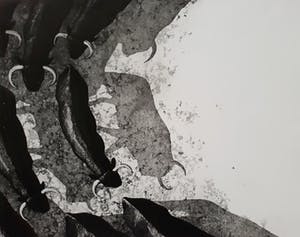 Rene Polak - Pamplona, aquatint ets kopen? Bied vanaf 50!