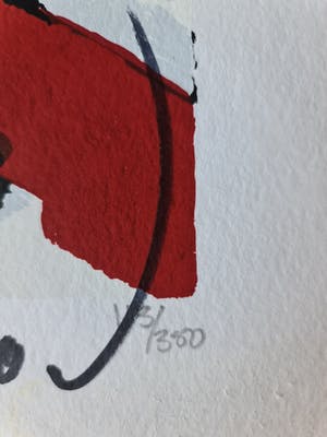 Herman Brood - Moeder met Kind - gesigneerd - 350 ex. kopen? Bied vanaf 1!