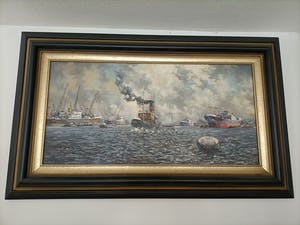 Niet of onleesbaar gesigneerd - Diverse Haven gezichten Rotterdam kopen? Bied vanaf 1!