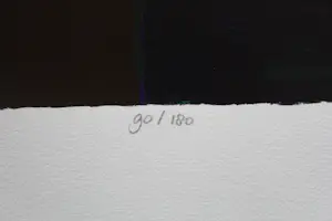 Ton Schulten - grote zeefdruk: Veldweg - 2008 kopen? Bied vanaf 375!