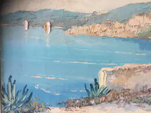 Jan Bevort - Mediterraans kustgezicht kopen? Bied vanaf 50!