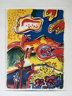 Jan Cobbaert - Litho 'compositie met vrouw' kopen? Bied vanaf 245!