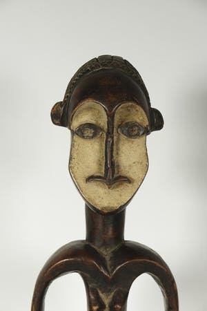 Zande - Hout, Voorouderbeeld staande figuur kopen? Bied vanaf 1!