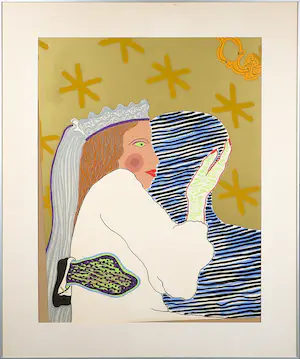 Stanco Skiczuk - Zeefdruk, Zonder titel - Ingelijst kopen? Bied vanaf 1!