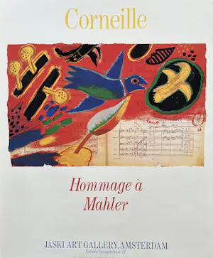 Corneille - "Hommage a Mahler" - Jaski art - 1988 kopen? Bied vanaf 1!
